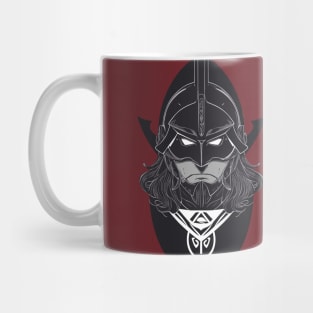 serious warrior Mug